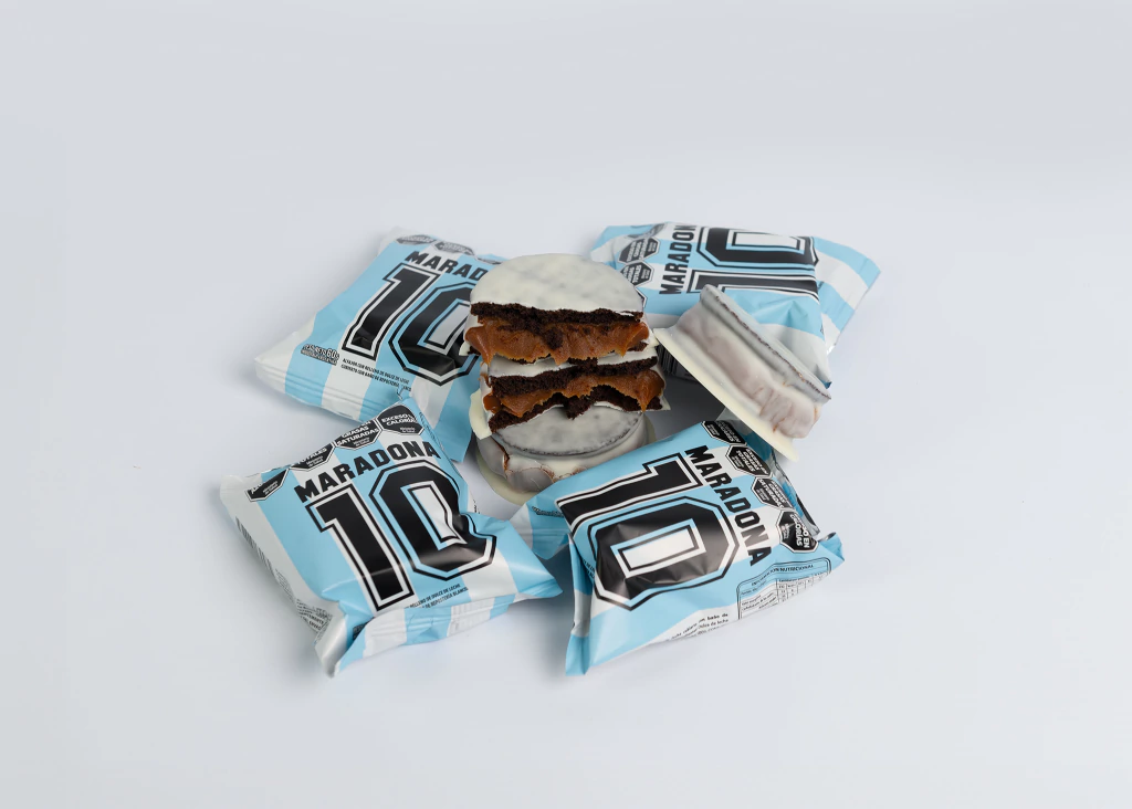 Alfajor Maradona Blanco