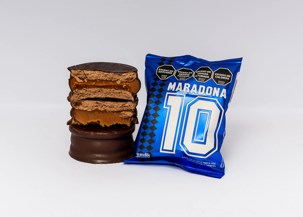 Alfajor Maradona Negro