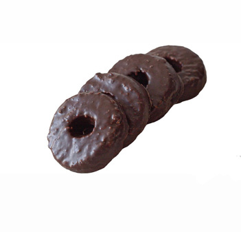 Roscas Bañadas en Chocolate