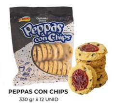 Pepas con Chips