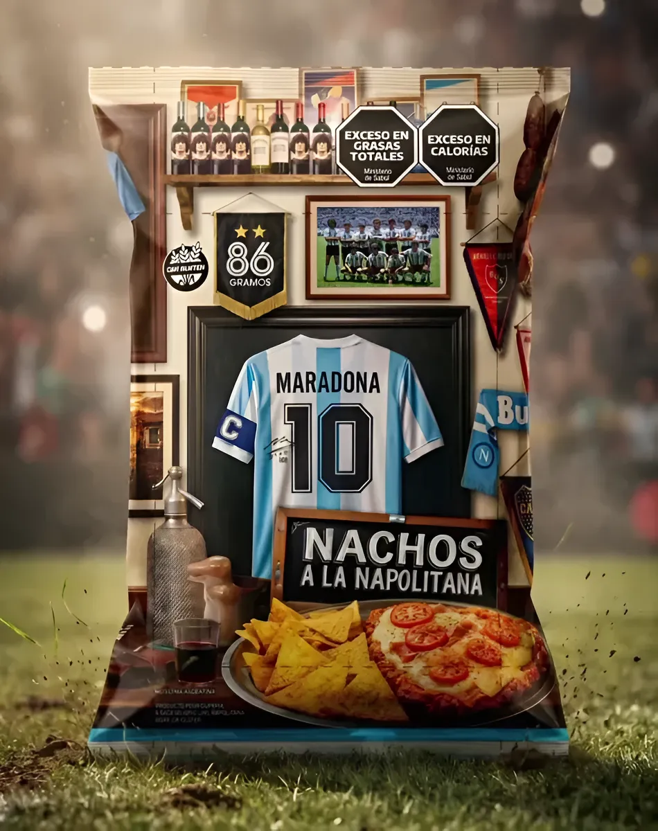 Nachos Maradona Napolitana