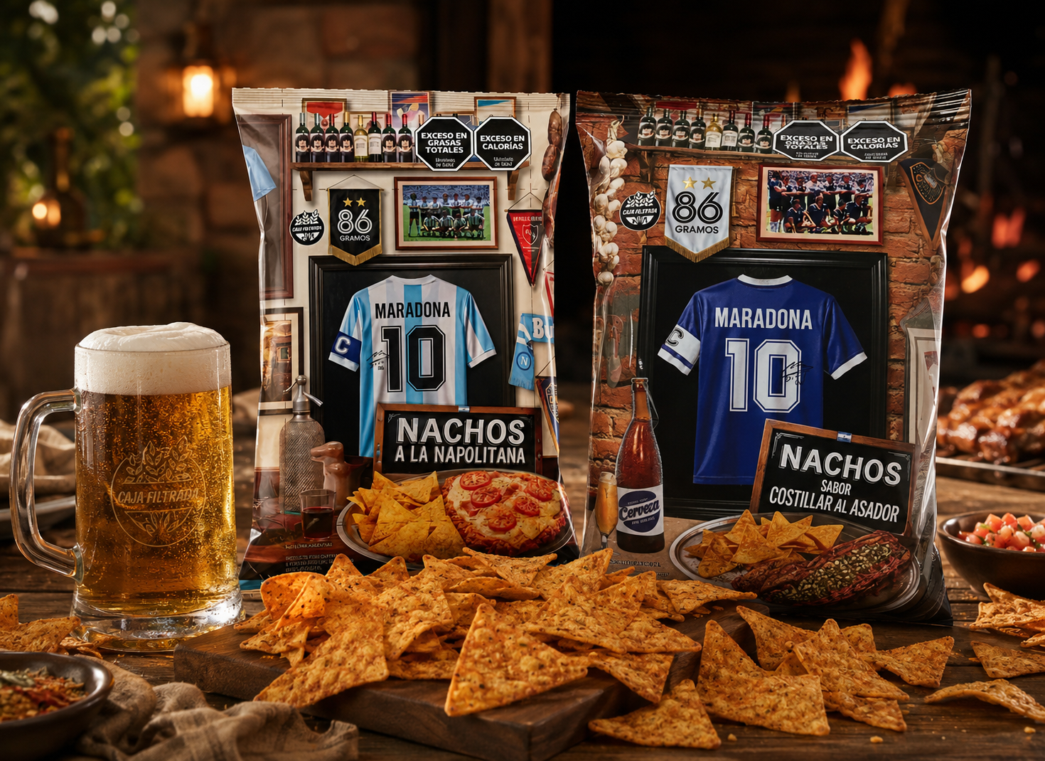 Nachos Maradona